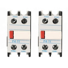 Quality AC Contactor Auxiliary Contact F4-11 Fits LADN11 Light Weight TOOL