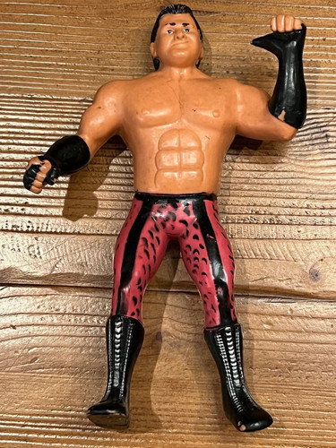 Vintage 1985 LJN WWF Brutus Beefcake Rubber Figure...