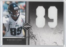 2011 Panini Limited Jumbo Materials Jersey Numbers 18/25 Marcedes Lewis #7 05ng