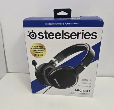 SteelSeries Arctis 1 Wired Gaming Headset ClearCast for Console PC Black SEALED