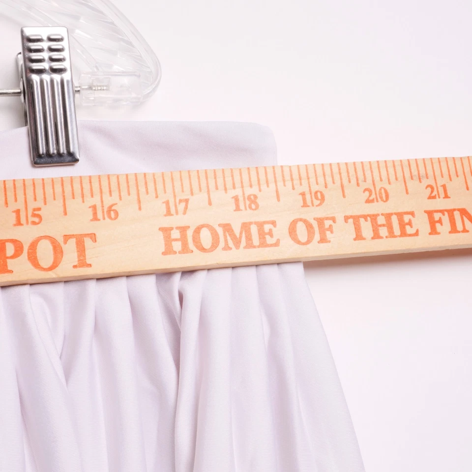 230050 Женская M VINEYARD VINES PERFORMANCE Белая Плиссированная Юбка - Изображение 4 из 4