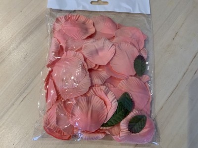 1000 hochwertige künstliche Rosen Streublütenblätter * Pfirsich * Hochzeit/Party Deko