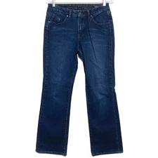 JAG Jeans Mid Rise Boot Leg Women 8 Stretch Capsule Normcore Preppy Western Barn