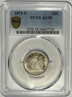1875 S Seated Liberty Twenty Cent Piece PCGS AU58‼️HAS LUSTER - ORIGINAL COIN‼️
