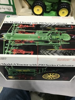 John Deere Precision #2 "A" with Cultivator ERTL 1/16