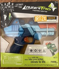 Hasbro Electronics Lazer Tag Team Ops IRT-2X Tagger Blue New Sealed Package