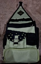 AMM  The original Tote-Ally Cool On the Go Scrapbook Bag Olive Green Black EUC