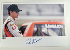 William Sawalich Signed LE 12x18 NASCAR Art Print /50 (PA)