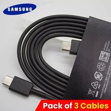 Genuine Samsung 60 watt Fast Charger Data SLIM Cable for S24 S23 S22 S21 Ultra