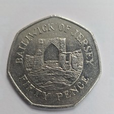 2009 Bailiwick of Jersey 50p Coin Circulated