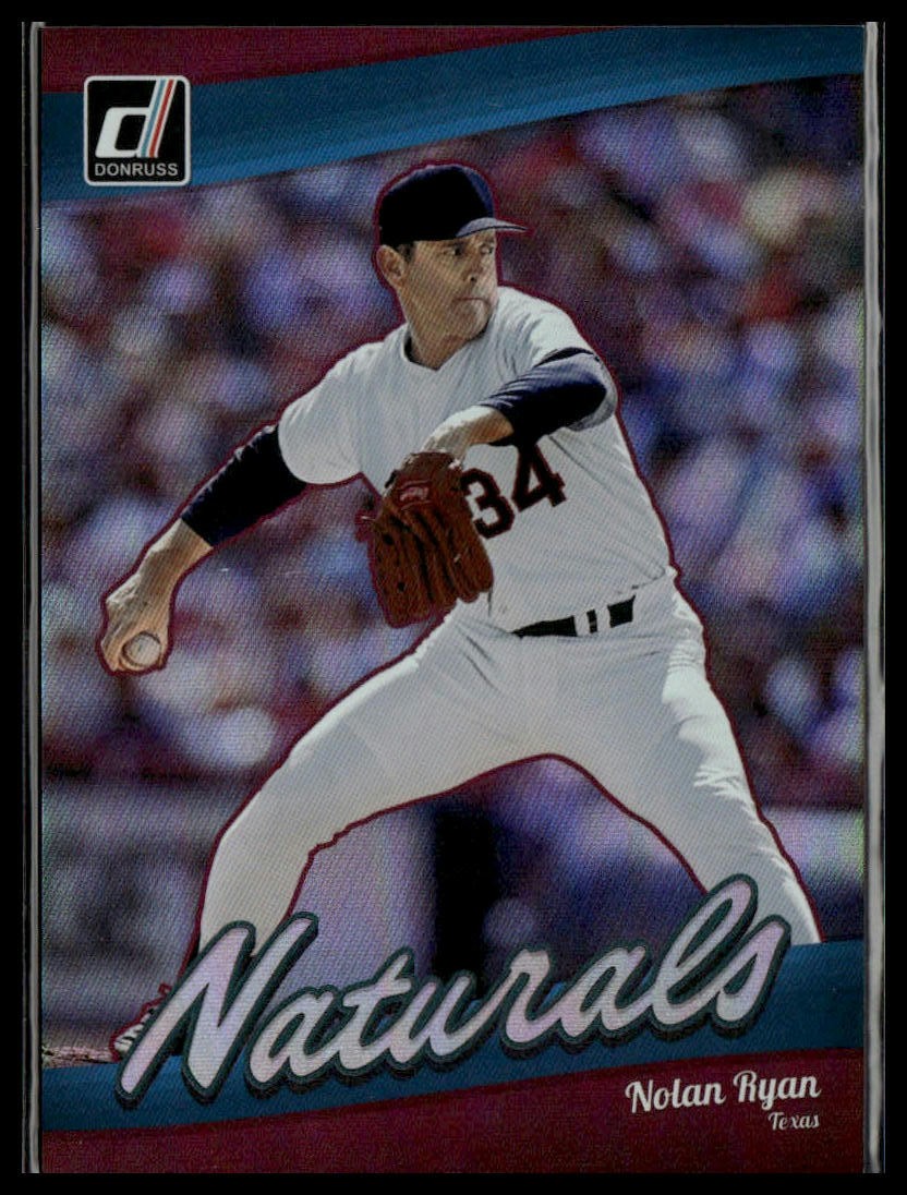 2023 Donruss - Naturals #N3 Nolan Ryan Texas Rangers