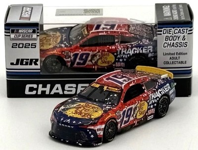 2025 CHASE BRISCOE #19 Bass Pro Shops Patriotic Darlington Win 1:64 In Stock