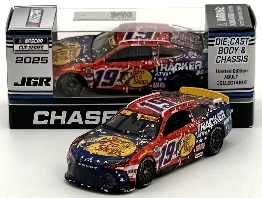 2025 CHASE BRISCOE #19 Bass Pro Shops Patriotic Darlington Win 1:64 In Stock