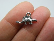 BULK 50 Dinosaur charms antique silver tone A1177 - SALE 50 OFF