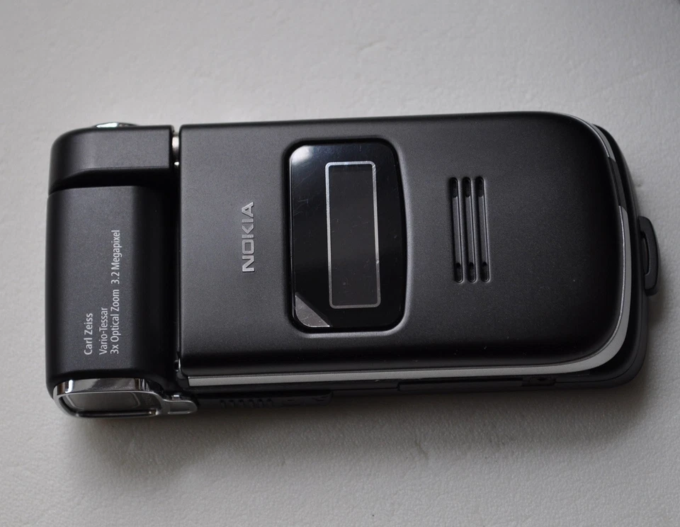 Nokia N93 Black (Ohne SIM-Lock)GSM WLAN 3G 3,2MP Zeiss UKW Original Finnland NEU - Bild 2 von 4