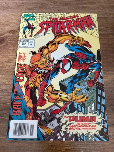 Lot Of 5 Amazing Spider-Man Marvel Comics # 395 396 397 398 399 VF/NM 13 J362