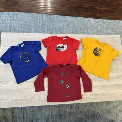 Set of (4) Emporio Armani 6 month old baby unisex boy girl - t shirt top