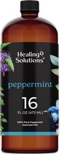   Organic Peppermint Essential Oil 16 oz. 100 Pure - USDA Certified Organic   