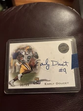 2008 Press Pass Signings Early Doucet #PPS-ED Gold /99 (AU, RC) LSU