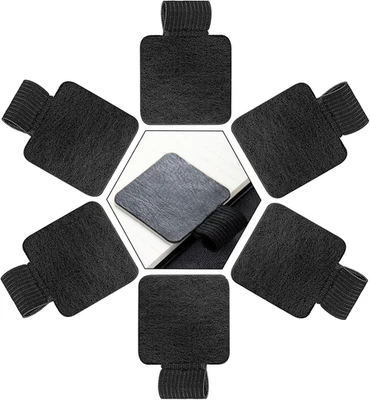 Vgggrd Stiftschlaufe Selbstklebend [6 Stück], Selbstklebender Lederstifthalter,