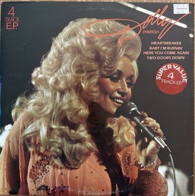 Dolly Parton 4 Spur E.P. Extrem seltener RCA PC 9401 - Brandneu