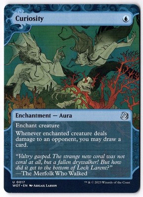 Curiosity WOT 17 Magic: The Gathering UC NM