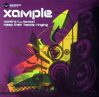 Xample - Contra / Keep Their Heads Ringing, 12'', (Vinyl)