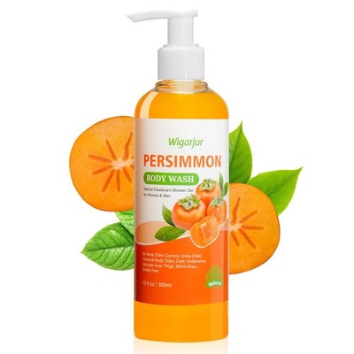 Persimmon Body Wash for Old People Smell, Natural Deodorant Bar Soap for Stro...