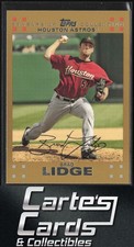Brad Lidge 2007 Topps #3 Gold Houston Astros 984/2007