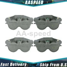 Front Rear Caliper Left Right Fits Ford F59 7.3L 1988 Cardone Reman 4pcs