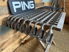Ping Zing 2 Golf Clubs Irons 3-SW G Loomis GL282 Shafts Ping Grips Green Dot 🟢 