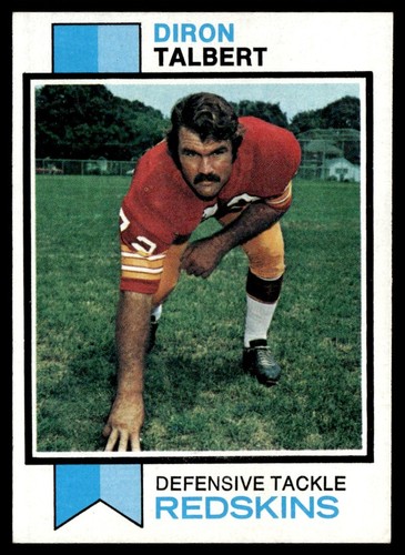 Diron Talbert #19 1973 Topps card