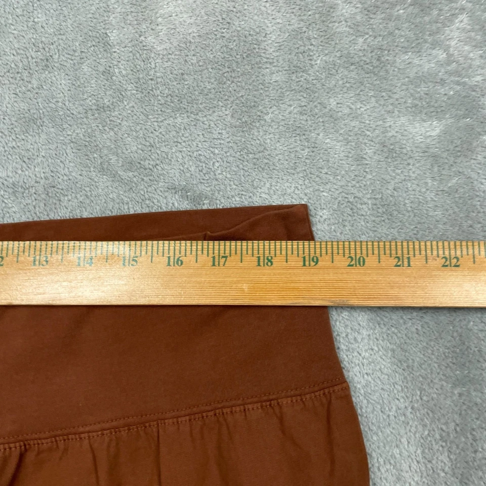 Pantalones holgados XCVI Wearables para mujer marrón óxido acanalados talla 1X a0259 Foto 4 de 4