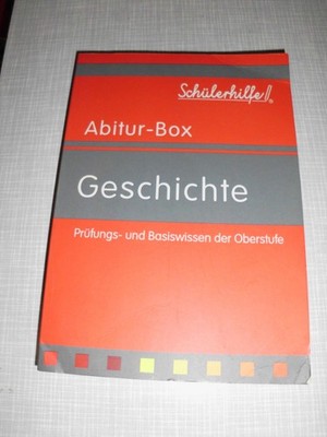 Buch Schülerhilfe  Abitur-Box Geschichte Prüfungs- und Basiswissen der Oberstufe