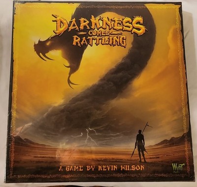 Wyrd Boardgame Darkness Comes Rattling Box NEW