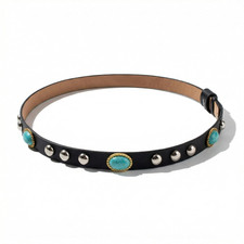 Cowboy Hat Bands for Men, Turquoise Hat Band for Western Style, Durab...
