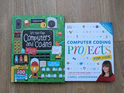 Lift-the-Flap Computers and Coding + Computer Coding Projects using Scratch book