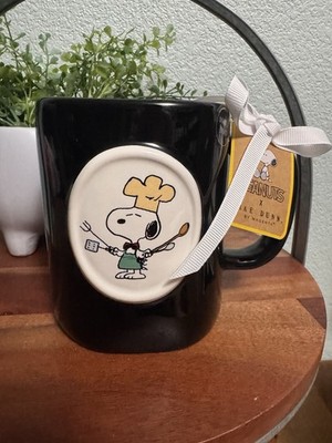 New RAE DUNN Peanuts Snoopy  ''GRILL MASTER'' Double Sided Mug