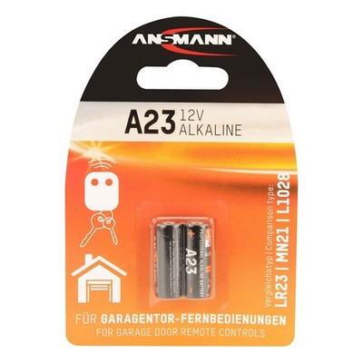 ANSMANN Batterien A23 Alkali-Mangan Fotobatterie 12,0 V, 2 St.