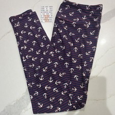 LuLaRoe Americana  TC Tall & Curvy Leggings B...
