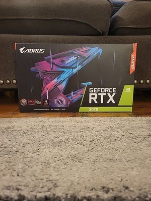 Gigabyte Aorus Geforce RTX 3070 Master 8GB GDDR6 Graphic Card