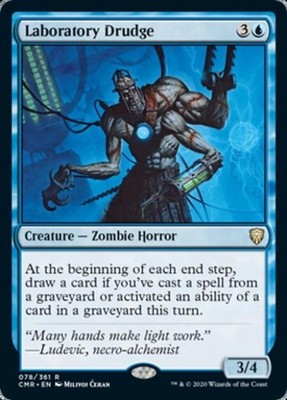 Laboratory Drudge -Foil Near Mint MTG Commander Legends