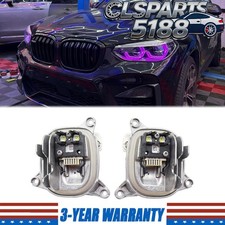 Purple Angel Eye Drl Led Module For Bmw F97 X3m F98 X4m 2018-2021 Plugplay