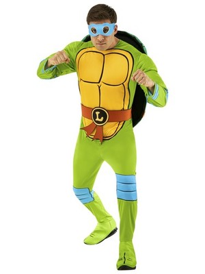 Teenage Mutant Ninja Turtles Mens Deluxe Leonardo Costume