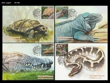 Wildlife,Endangered Species,CITES,Turtle,Crocodile,Snake,Korea 2025 M.Card