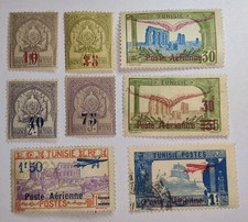 Timbre Protectorat Français Tunisie