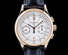 Patek Philippe 5170J-001 5170J Chronograph 18K Yellow Gold Silver Dial