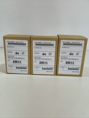 Lot of (3) Genuine AC Power Supply Adapter Polycom NEW! PSA15A-480P