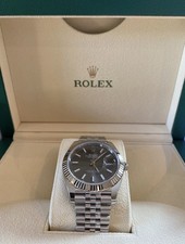 Rolex Datejust 41 Steel 126334 Rhodium jubilee bracelet (2020) Full Set