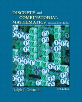 Discrete and Combinatorial Mathematics: An Applied Introduction, F - VERY GOOD
